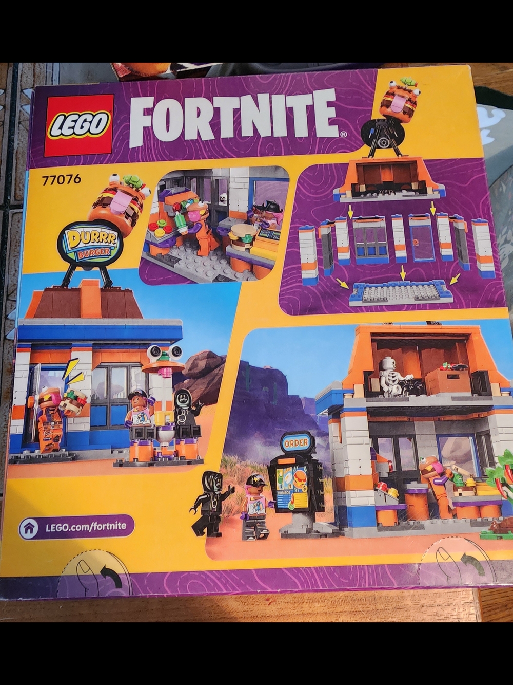 Lego Fortnite Durr Burger Playset New In Box